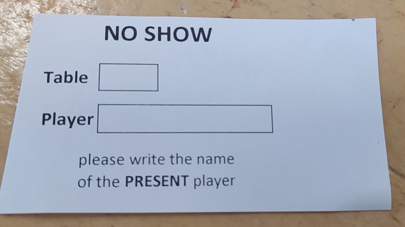 No-show con Eventlink